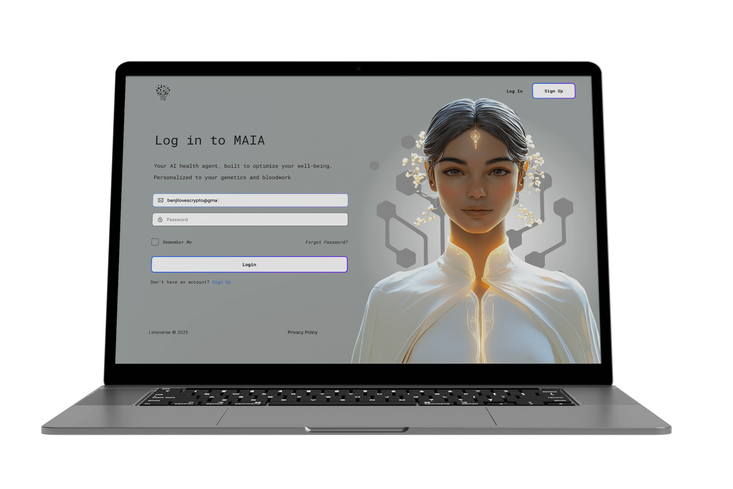 MAIA Macbook Screenshot