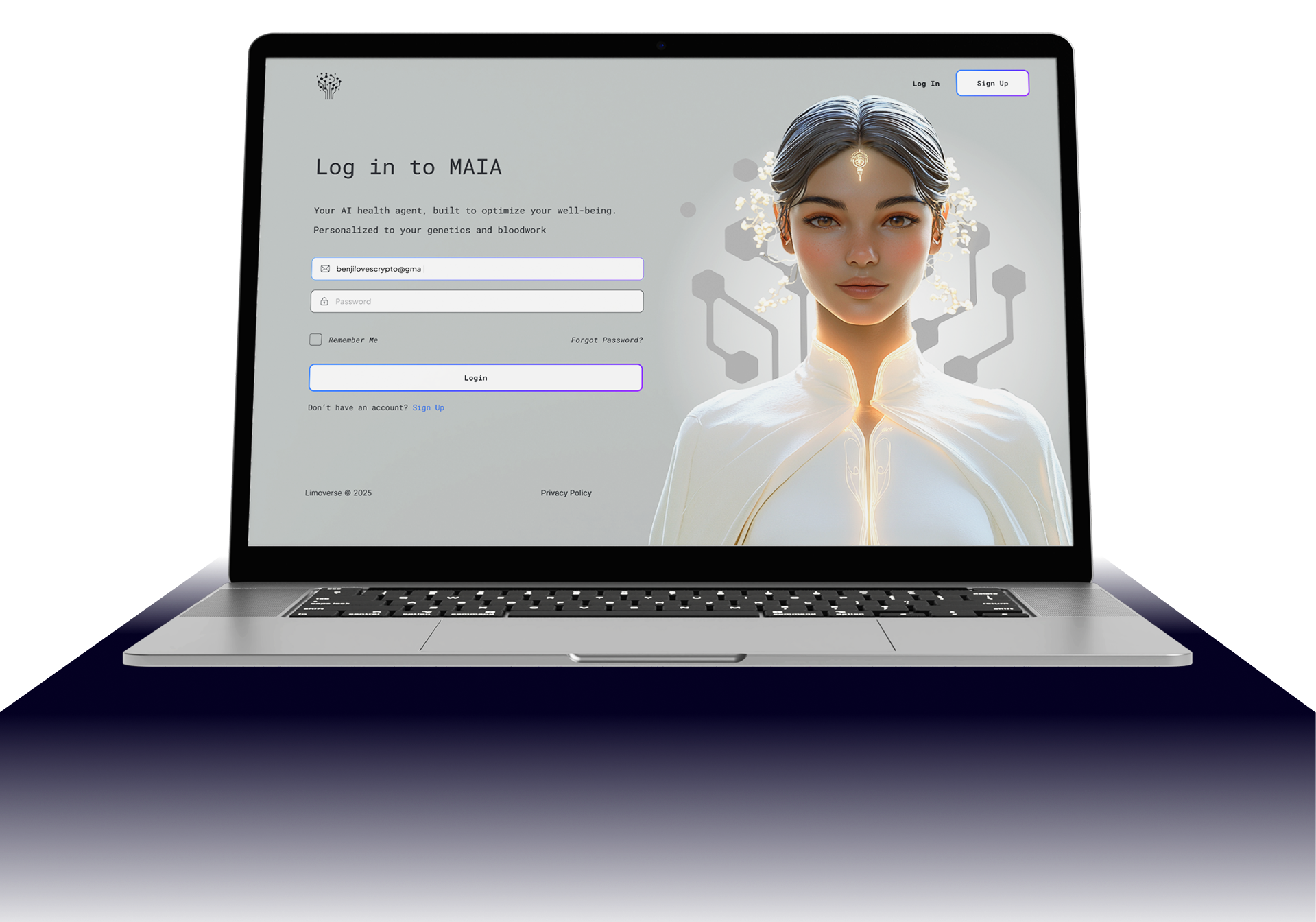 MAIA Macbook Screenshot